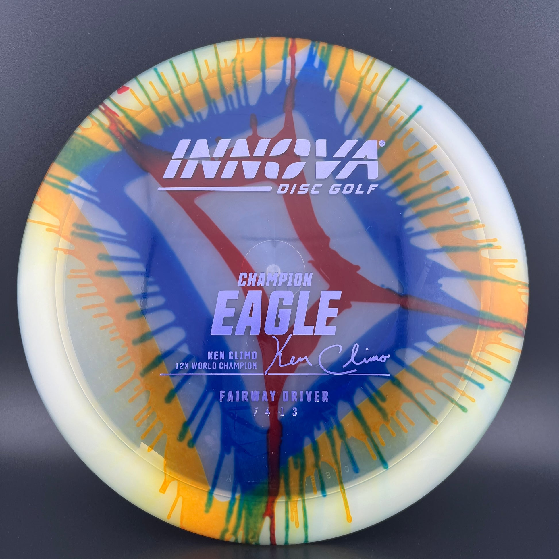 I-Dye Champion Eagle - Ken Climo 12x Innova