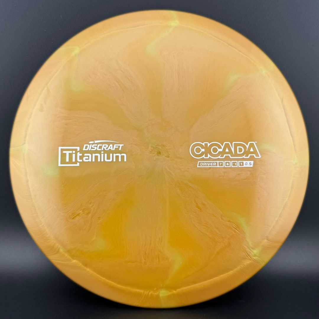 Titanium Swirl Cicada Discraft