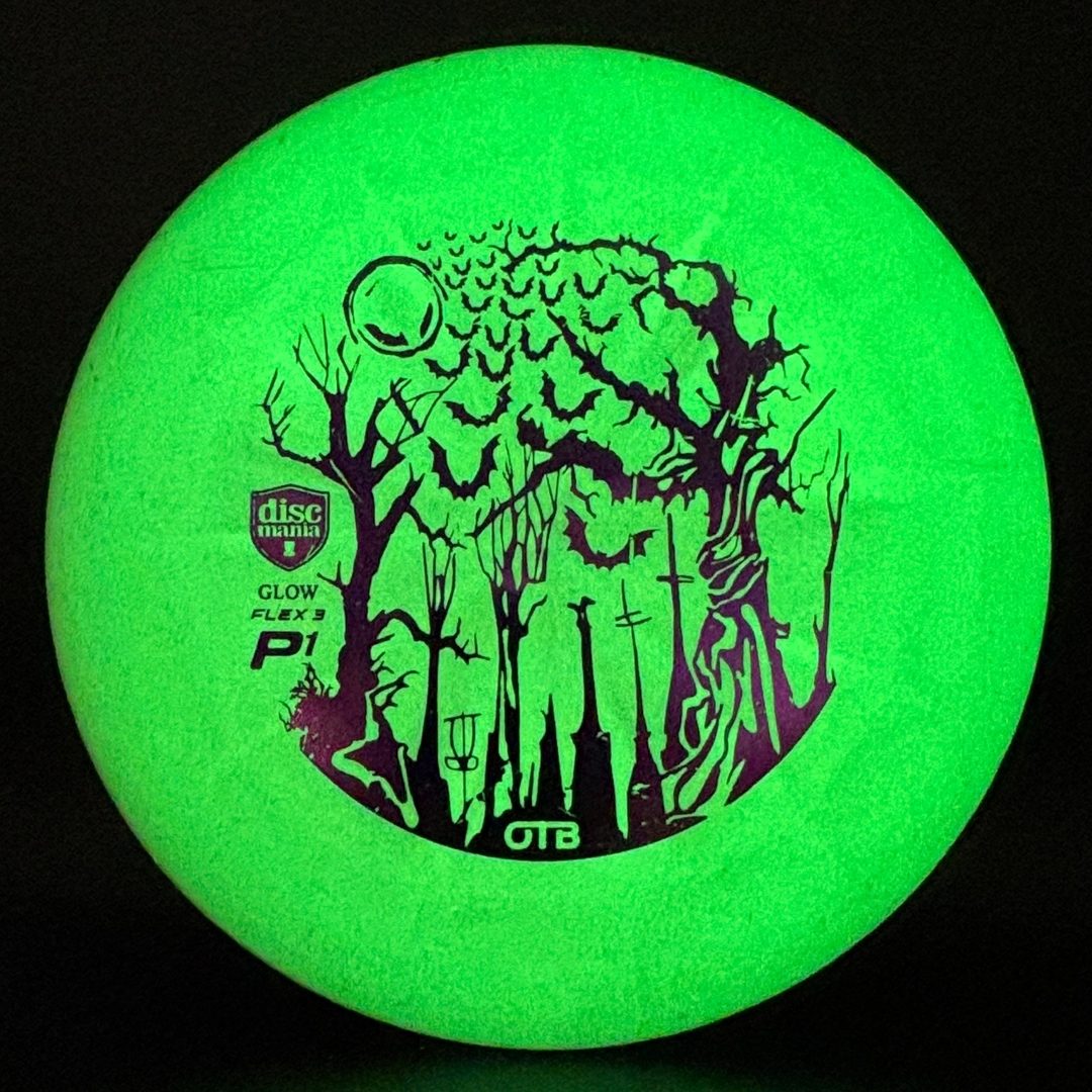 Glow D-Line Flex 3 P1 - 2023 OTB Halloween *Colten Stash Used* Discmania