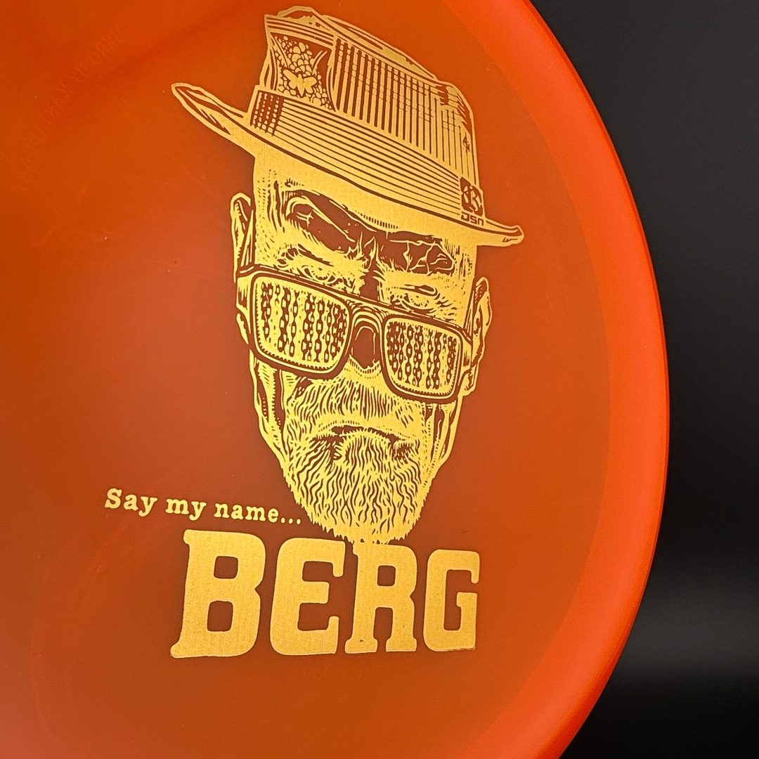 K1 Berg - "HeisenBERG" by Skeet Designs - Hot Orange 1/50 Kastaplast