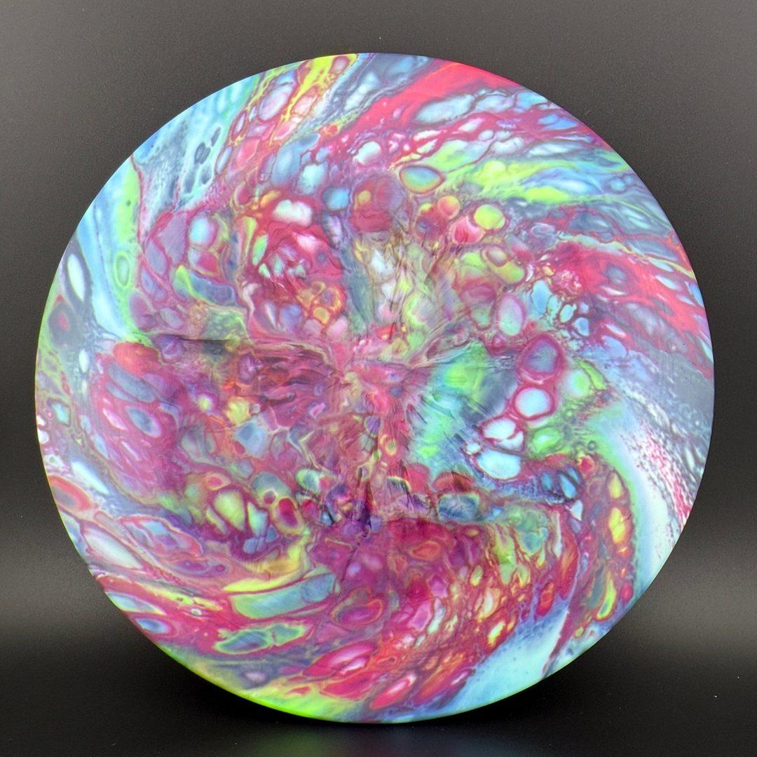 White ESP Athena - Greazy Dyed - Bottom Stamp Discraft