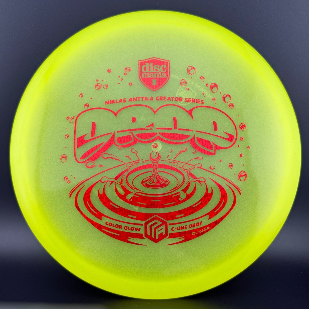 Color Glow C-Line Drop - Niklas Anttila Creator Series - Art by Manny Trujillo Discmania