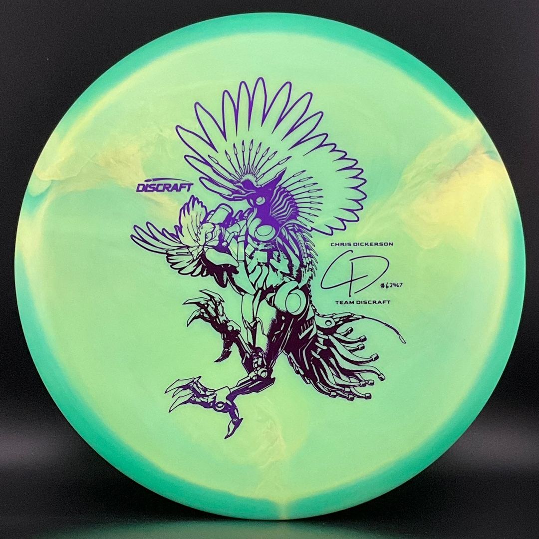 Swirl ESP Buzzz *Les White Stash* - 2022 Chris Dickerson Robot Chicken Discraft