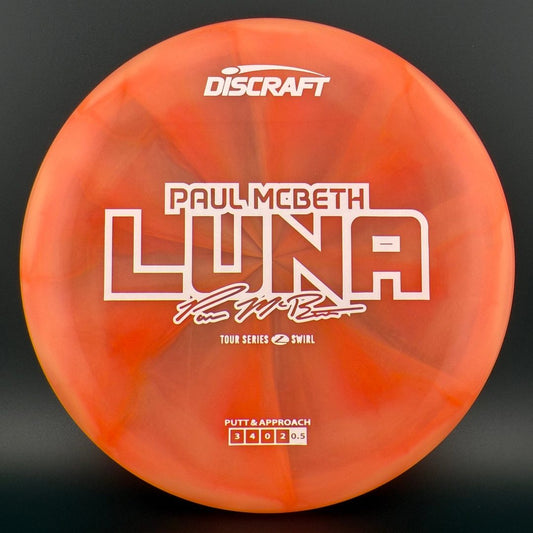 Z Swirl Luna - 2025 Paul McBeth Tour Series Discraft