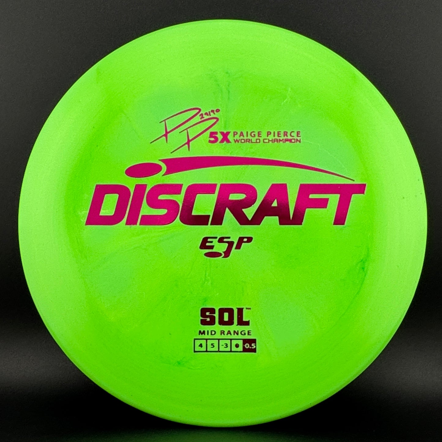 Swirly ESP Sol - Paige Pierce 5X World Champ