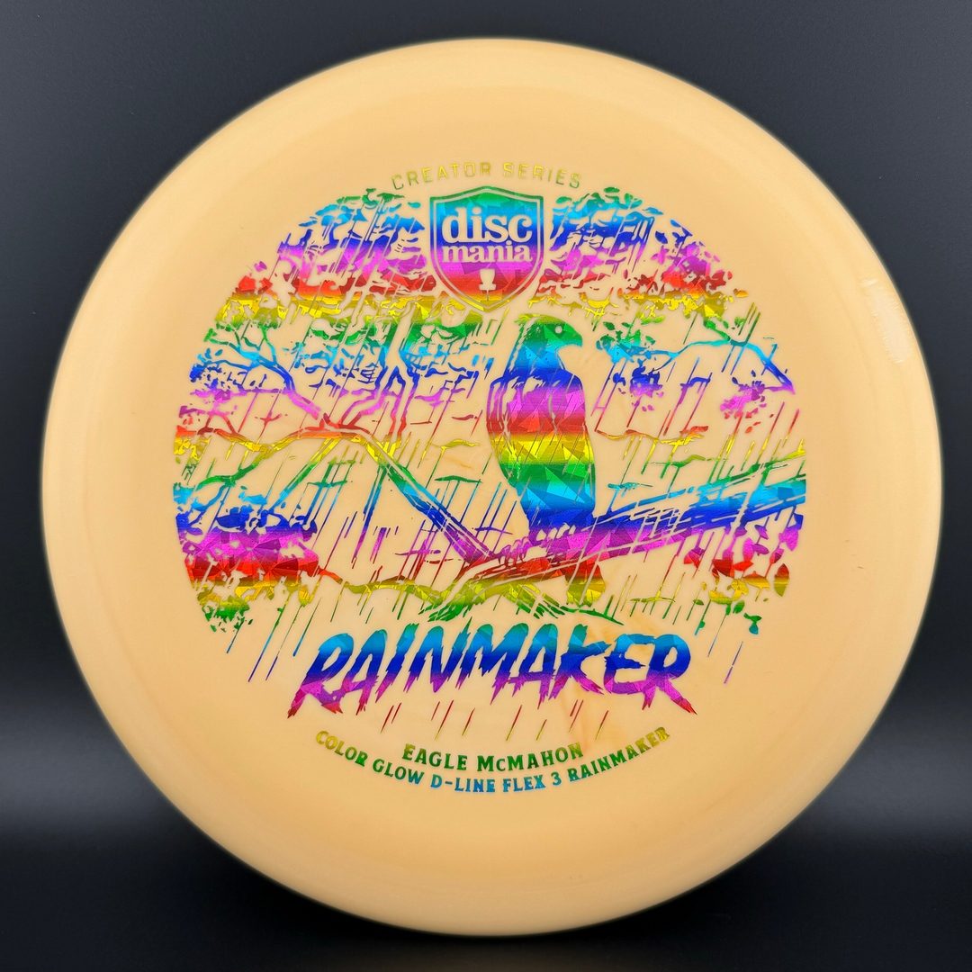 Color Glow D-Line Rainmaker Flex 3 - Eagle McMahon Creator Series Discmania