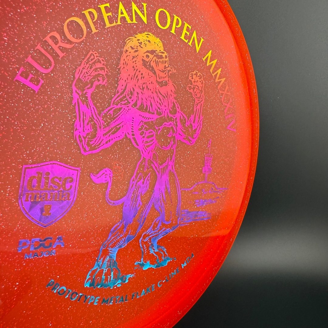 Prototype Metal Flake C-Line MD4 - European Open Discmania