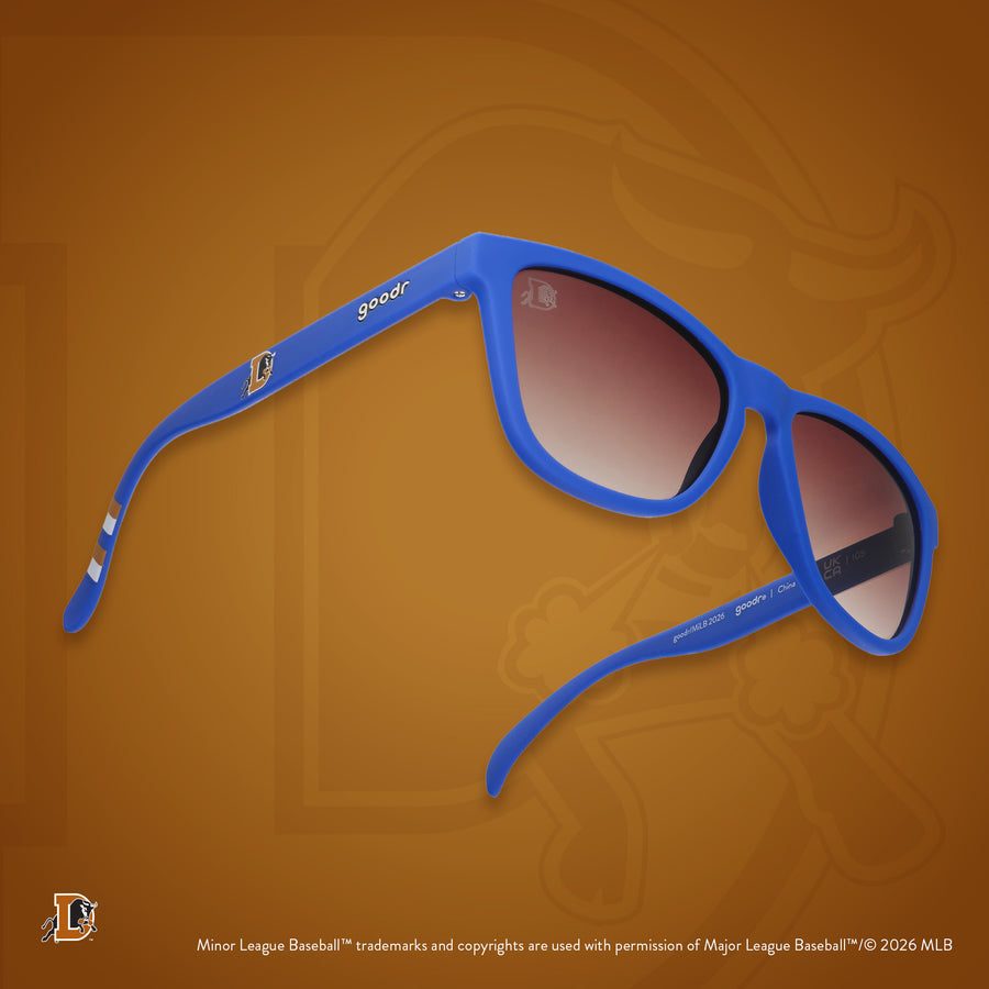 "Bulls Charge Energy" Durham MiLB Polarized Sunglasses Goodr