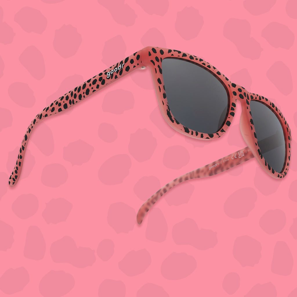 "Cheetahs Always Win” Limited Glow OG Polarized Sunglasses Goodr