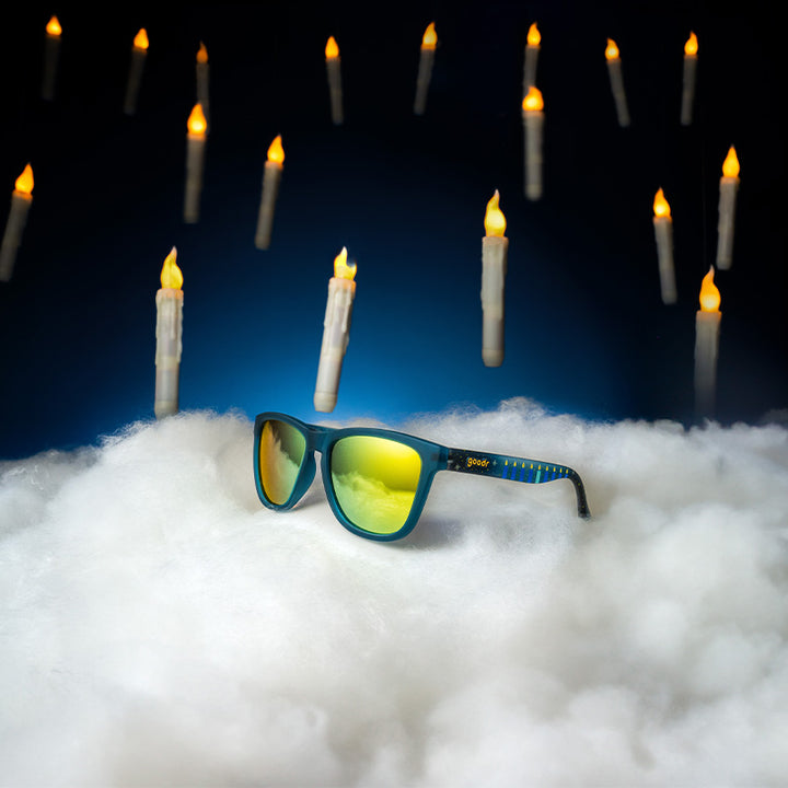 "Eight Crazy Lights” Hanukkah OG Polarized Sunglasses Goodr