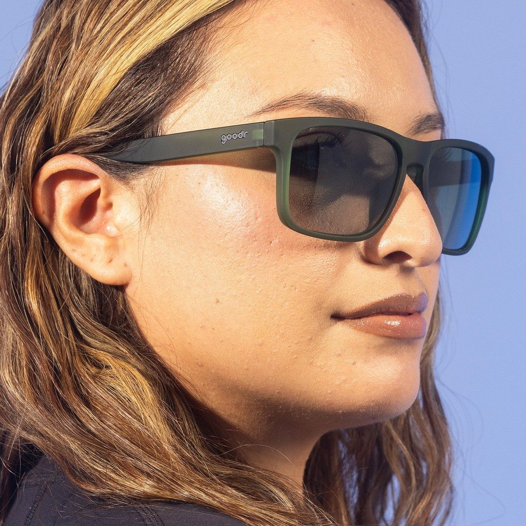 "Emerald City Timeshare" Grand G Polarized Sunglasses Goodr