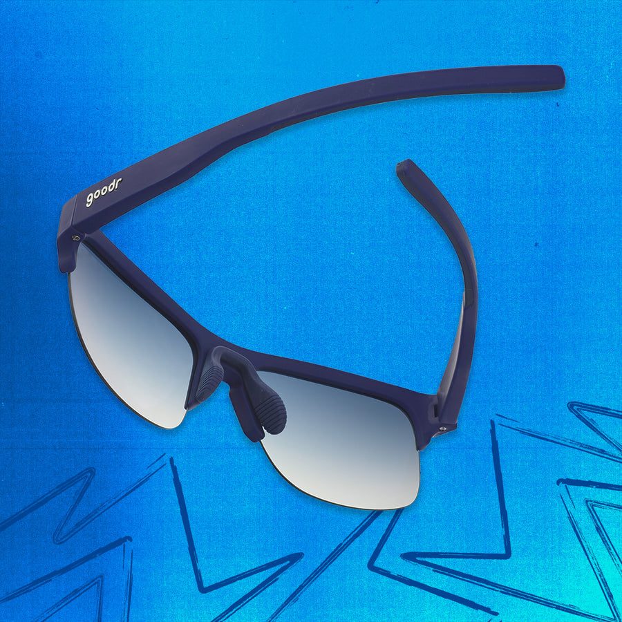 "Eternally in Turbo Mode" Flex G Polarized Sunglasses Goodr