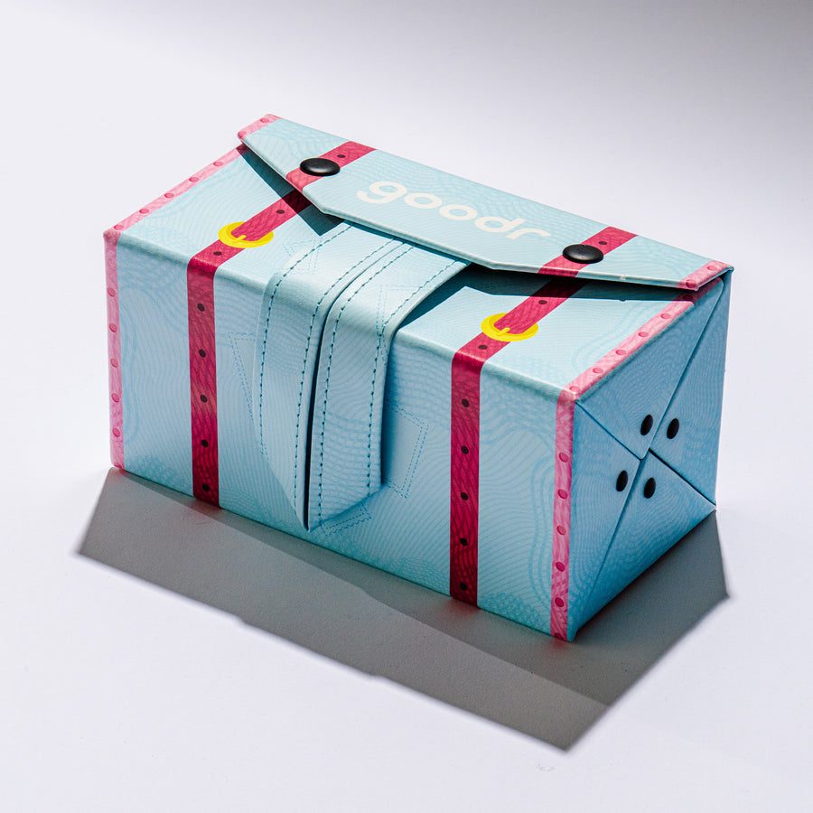 "Globetrotter's Suitcase” Multi Sunglasses Case Goodr