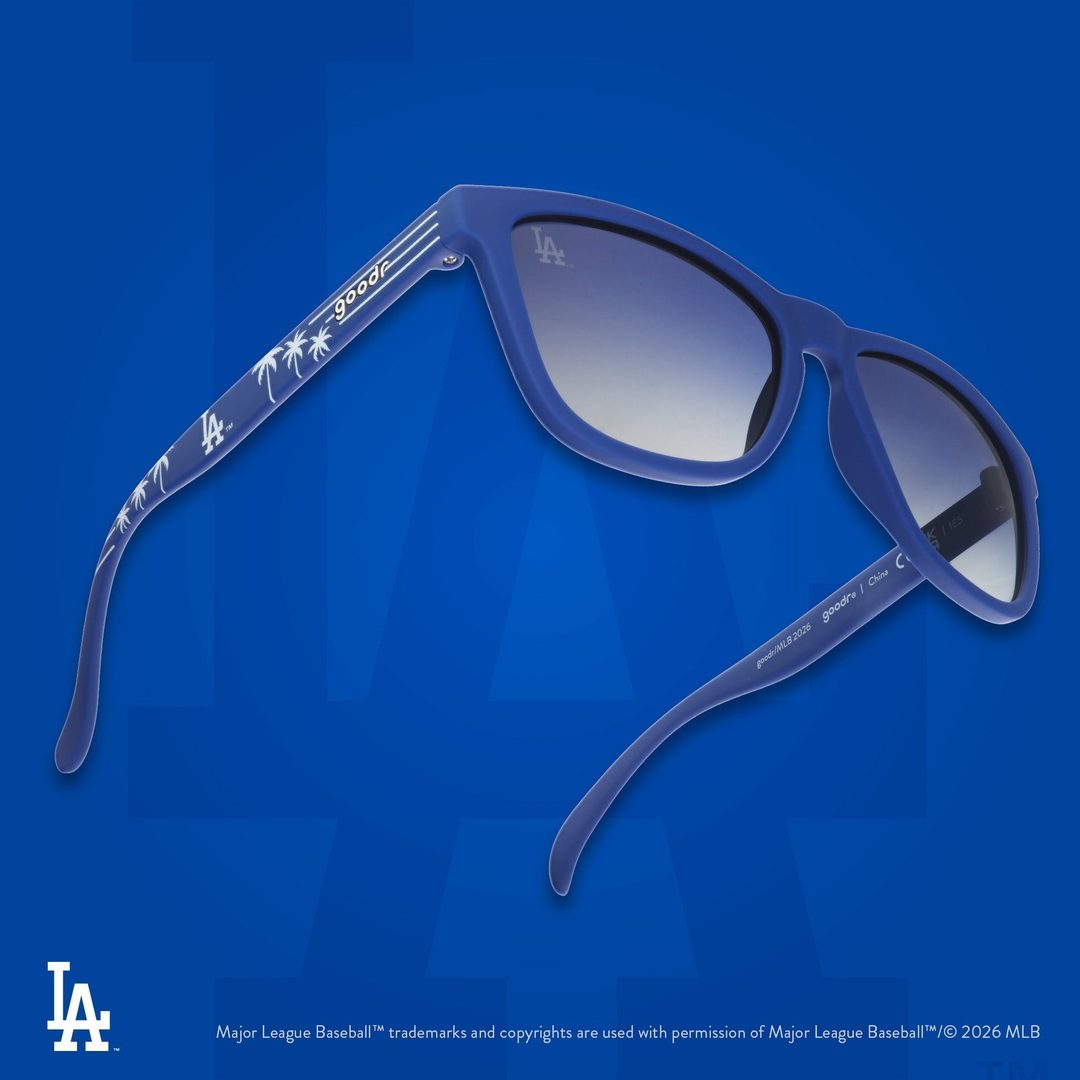 "Live. Breathe. Blue." Los Angeles MLB Polarized Sunglasses Goodr