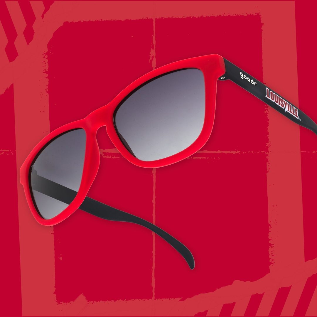"L's Up" OG Louisville Collegiate Polarized Sunglasses Goodr