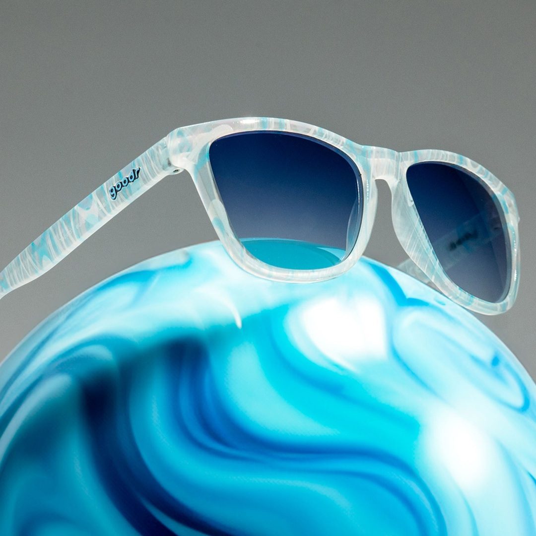 "Marbleous Blue Yonder” OG Polarized Sunglasses Goodr