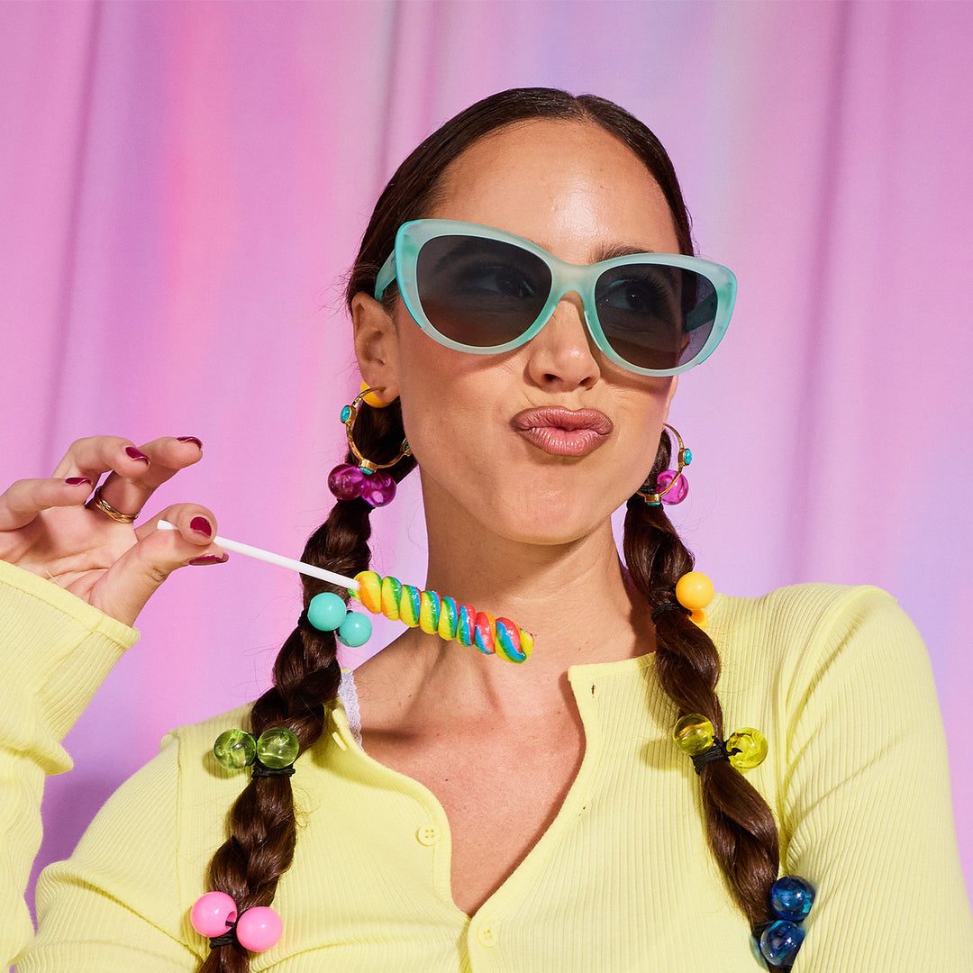 "Matcha Sorbet Muse" Limited Glam G Polarized Sunglasses Goodr
