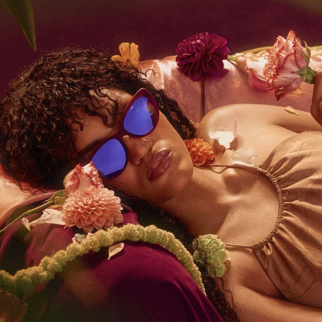 "Midnight Merlot Glow" Glam G Polarized Sunglasses Goodr