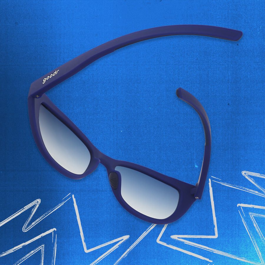 "Midnight Sprint Society" Polarized Cheetah G Sunglasses Goodr
