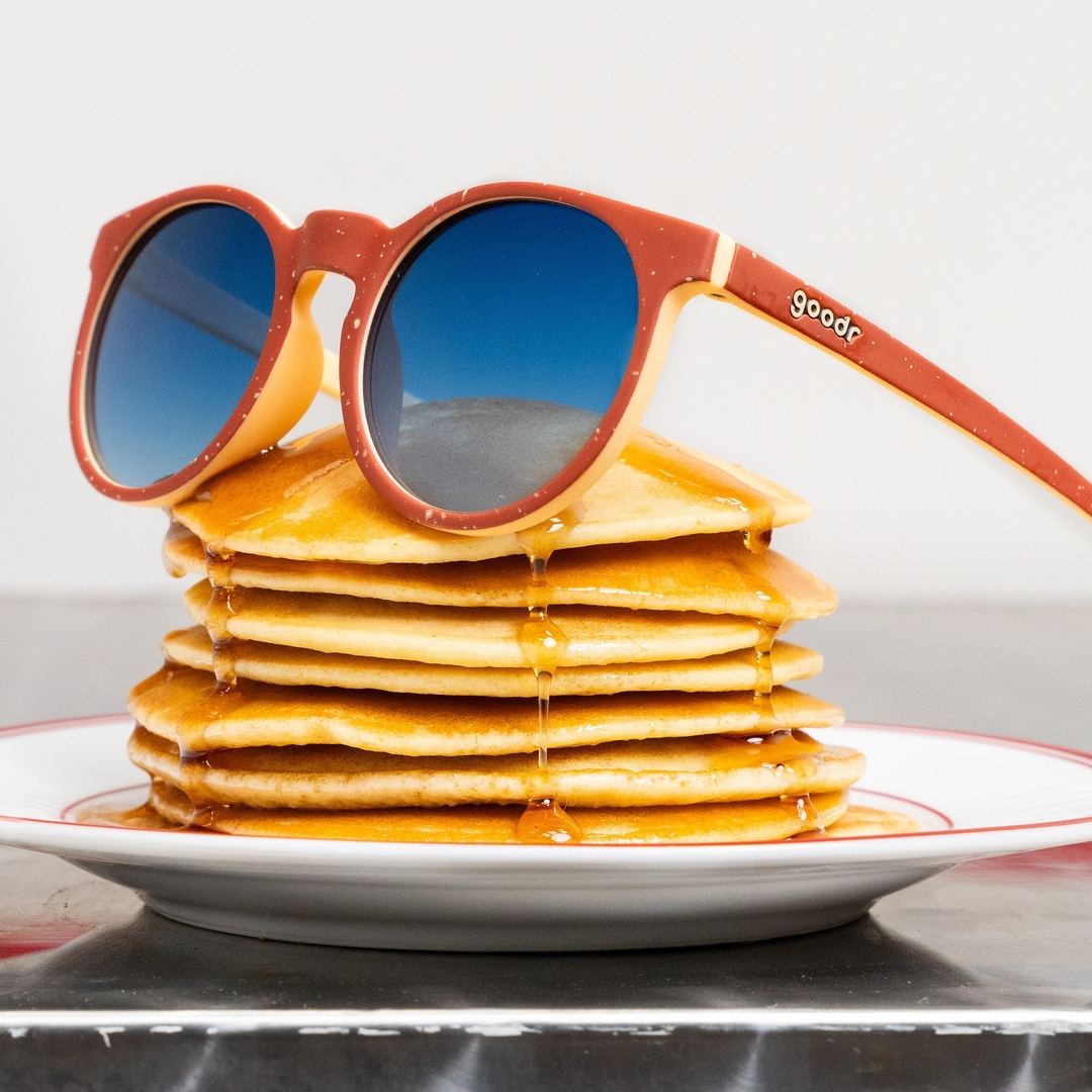 "Pancake Sticky Icky" Limited Circle G Polarized Sunglasses Goodr