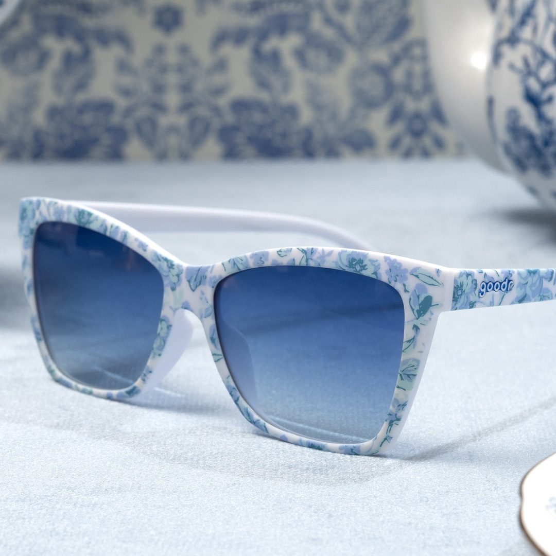 "Partial To Porcelain" Polarized Pop G Sunglasses Goodr