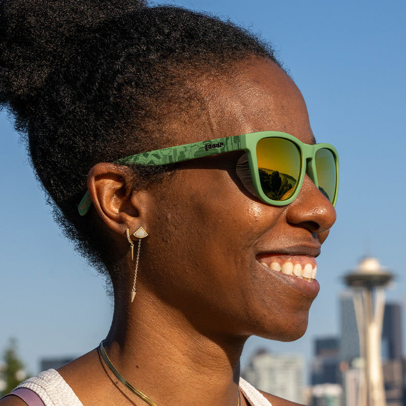 "Rainy Day Shades” Seattle City Series OG Polarized Sunglasses Goodr