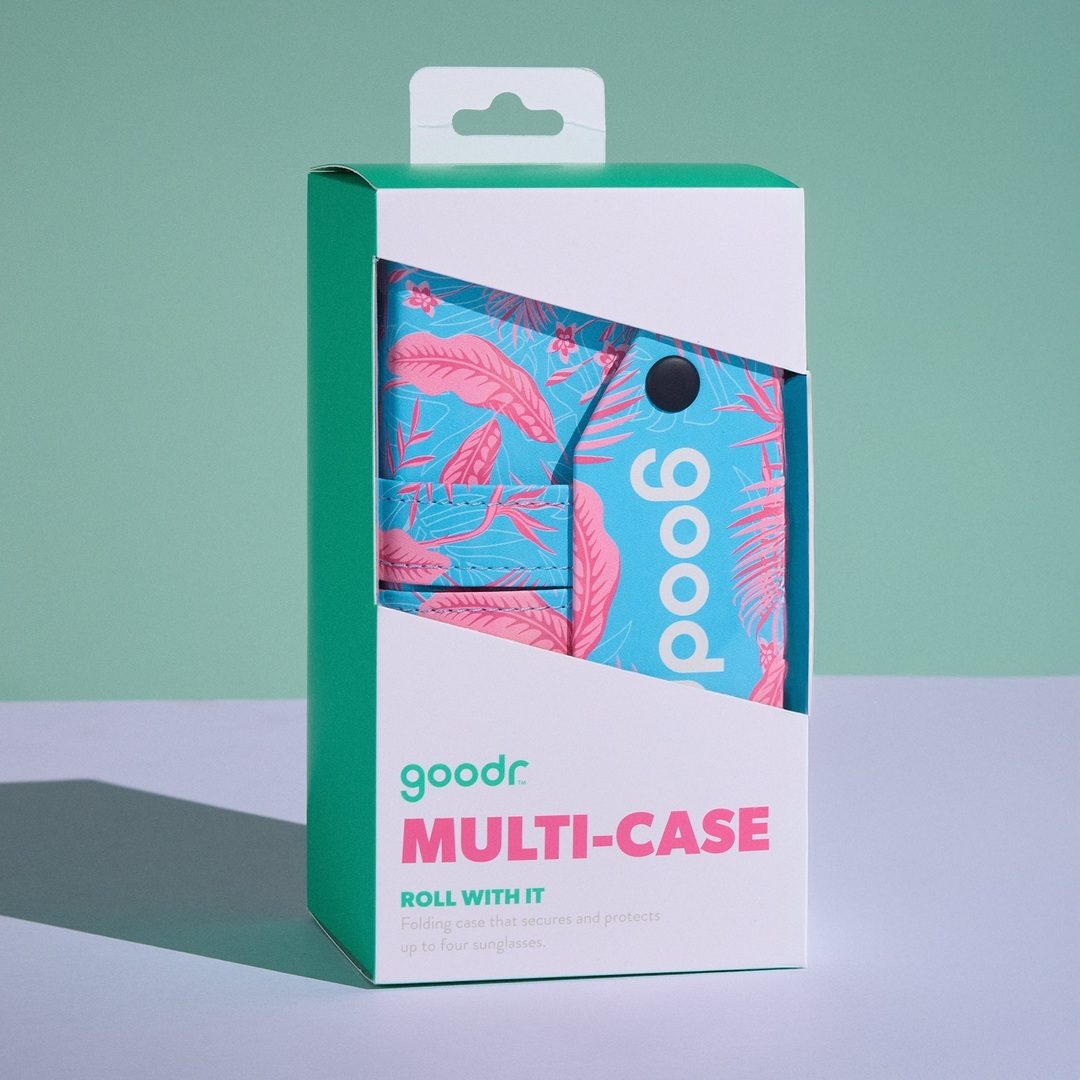 "Roll With It” Multi Sunglasses Case Goodr