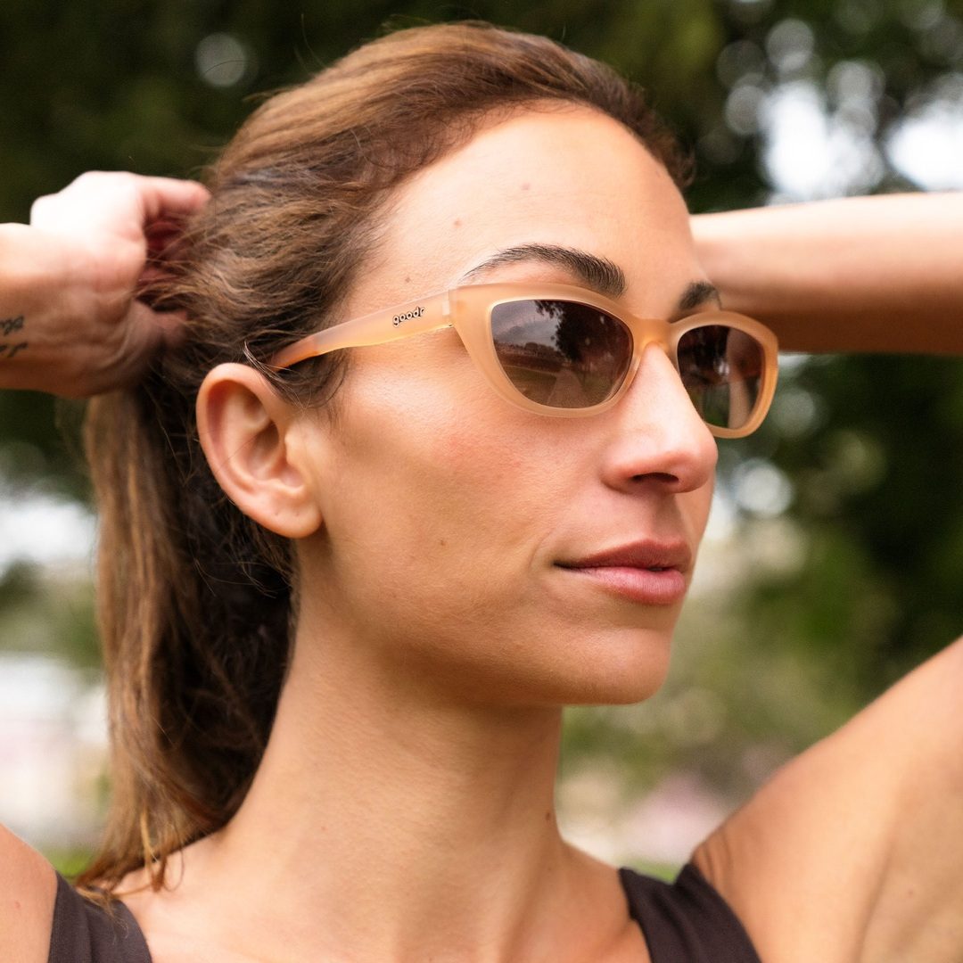 "Sand In Every Crevice" Polarized Cheetah G Sunglasses Goodr