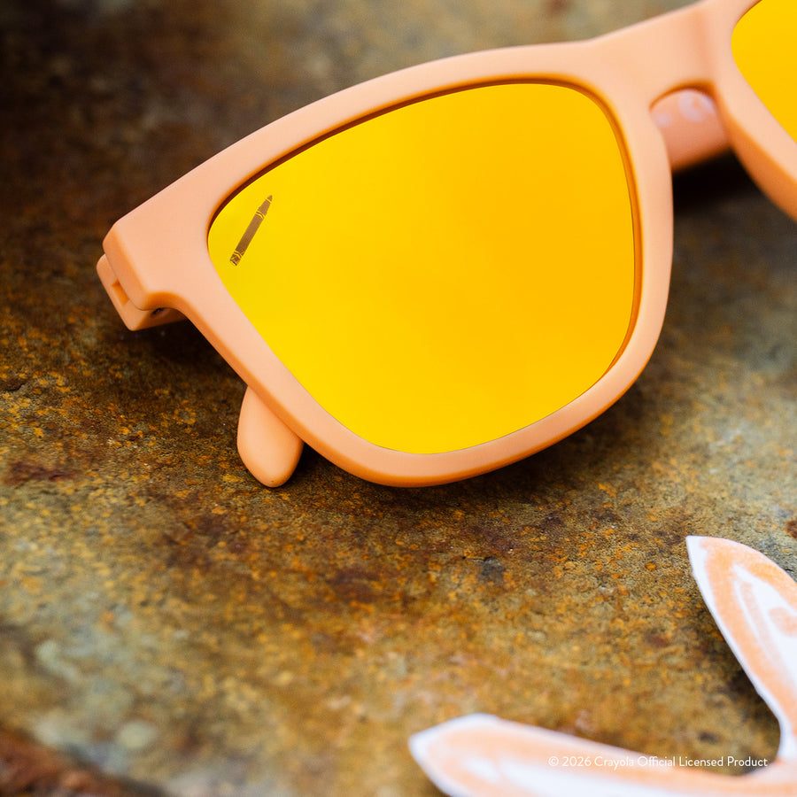 "Sandy Tan" Limited Crayola OG Polarized Sunglasses Goodr