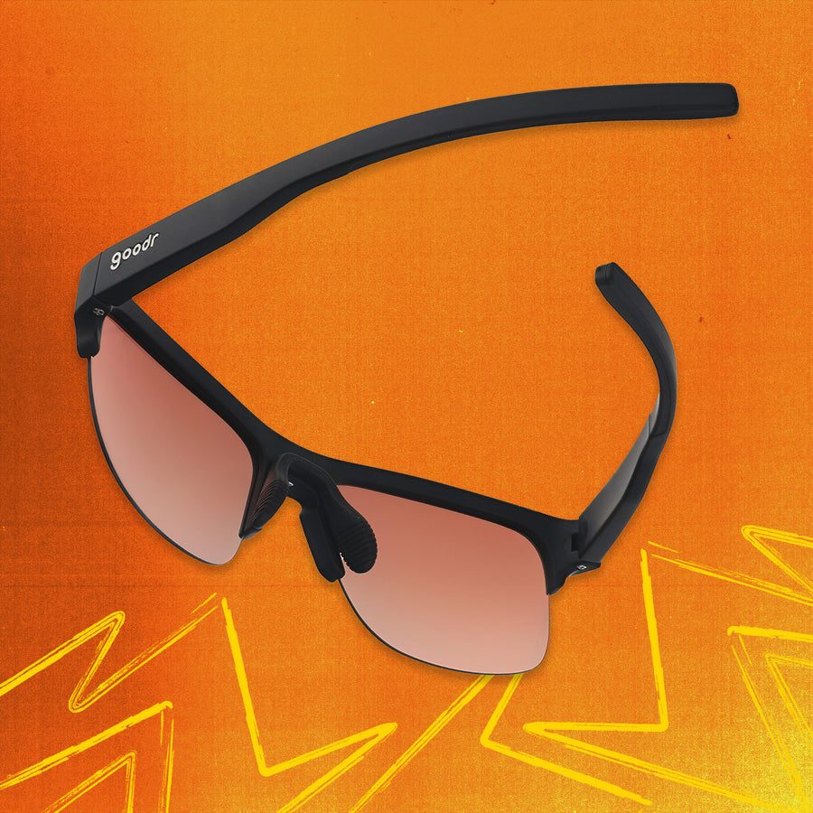 "Slightly Overcooked Legend" Flex G Polarized Sunglasses Goodr