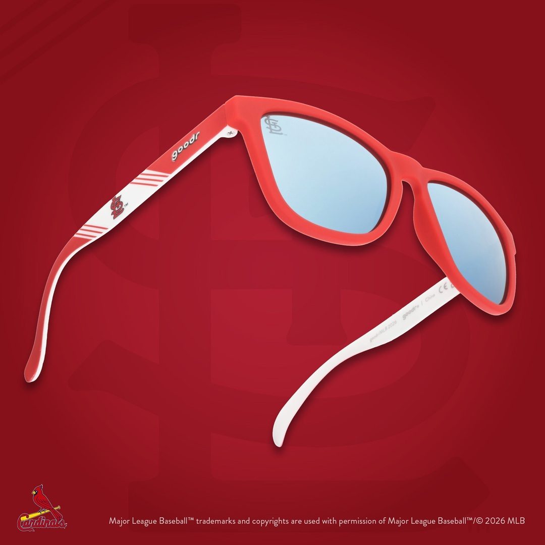 "Let's Go Redbirds" St. Louis MLB Polarized Sunglasses Goodr