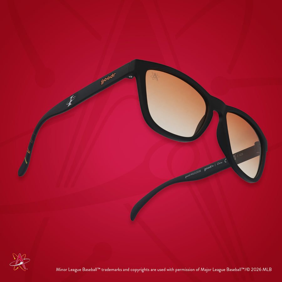 "Straight Outta 'Querque" Albuquerque MiLB Polarized Sunglasses Goodr