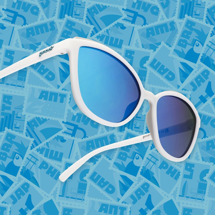 "Sydney Surf & Snack Attack" Pounce G Polarized Sunglasses Goodr