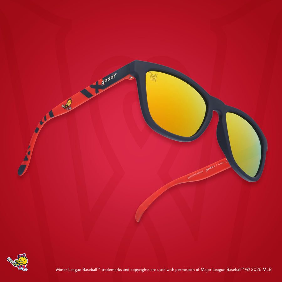 "Welcome To WooTown" Worcester MiLB Polarized Sunglasses Goodr