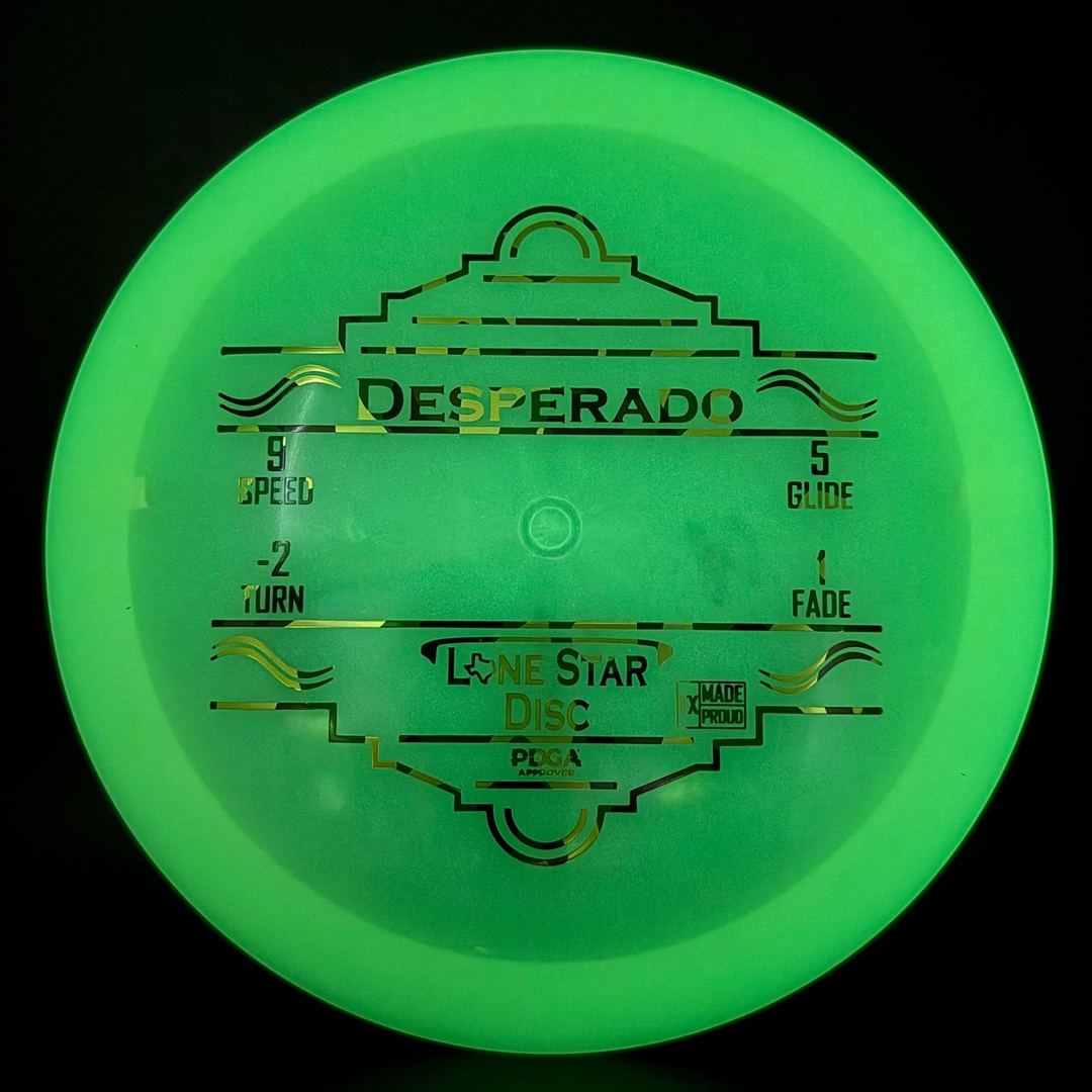 Bravo Glow Desperado - First Run Lone Star Discs