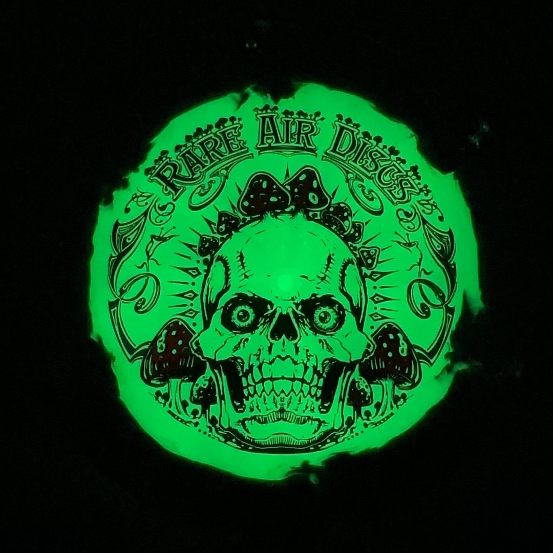 Glow Retina Chemtrail -Crushin' Amanitas by Manny Trujillo Doomsday Discs