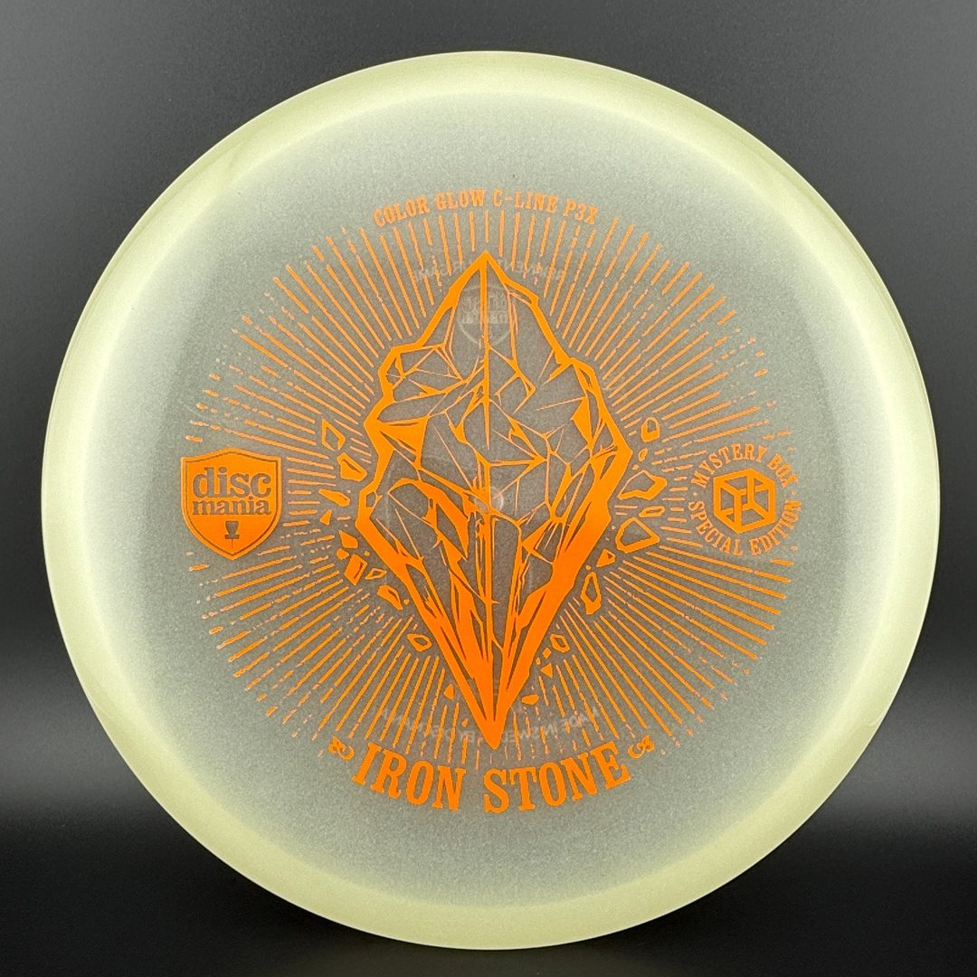 Color Glow C-Line P3X - First Run "Iron Stone" MB 23 Discmania