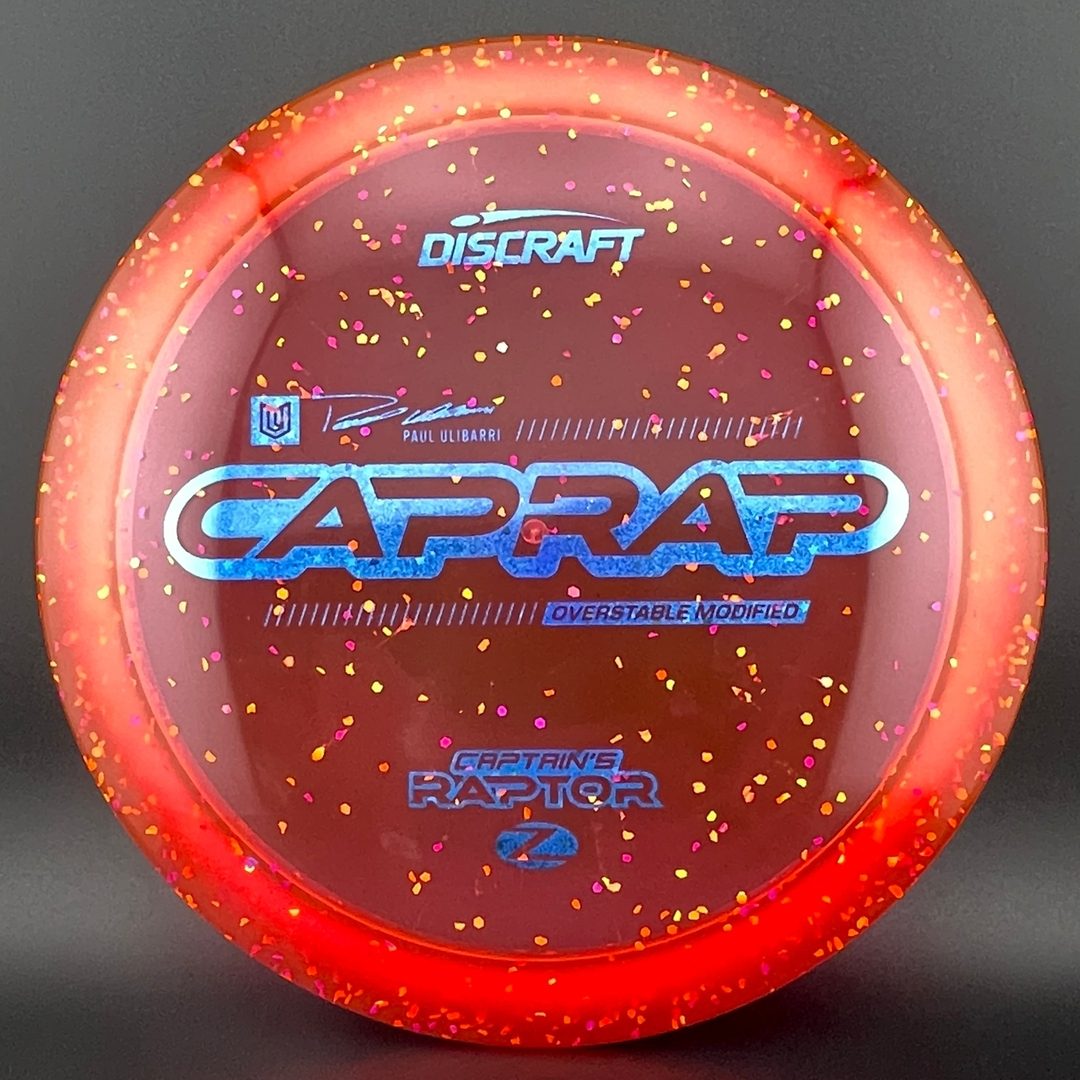 Confetti Z Captain's Raptor - Paul Ulibarri 2026 Discraft
