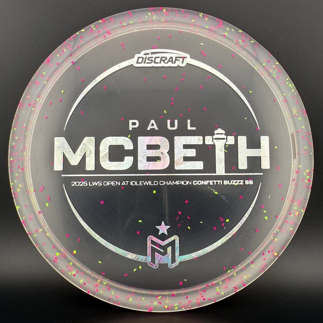 Confetti Z Buzzz SS - Paul McBeth 2025 LWS Open Discraft