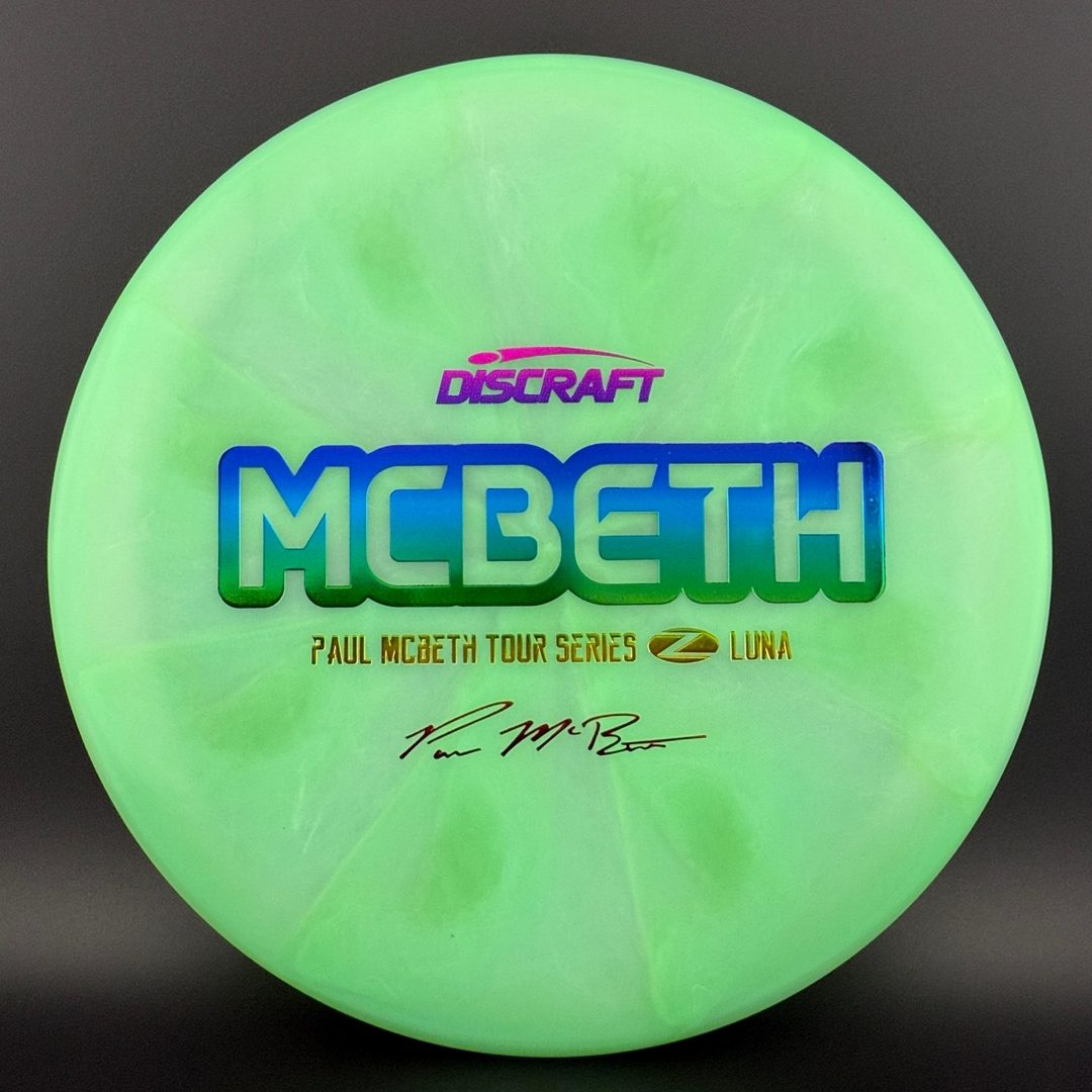 Z Luna - Paul McBeth 2020 Tour Series Mint Discraft