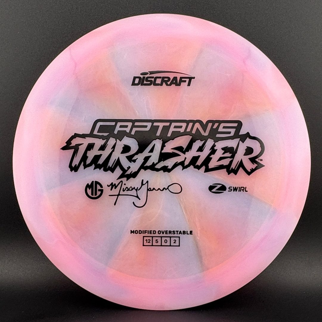 Swirly Z Captain's Thrasher - Missy Gannon 2026 Discraft