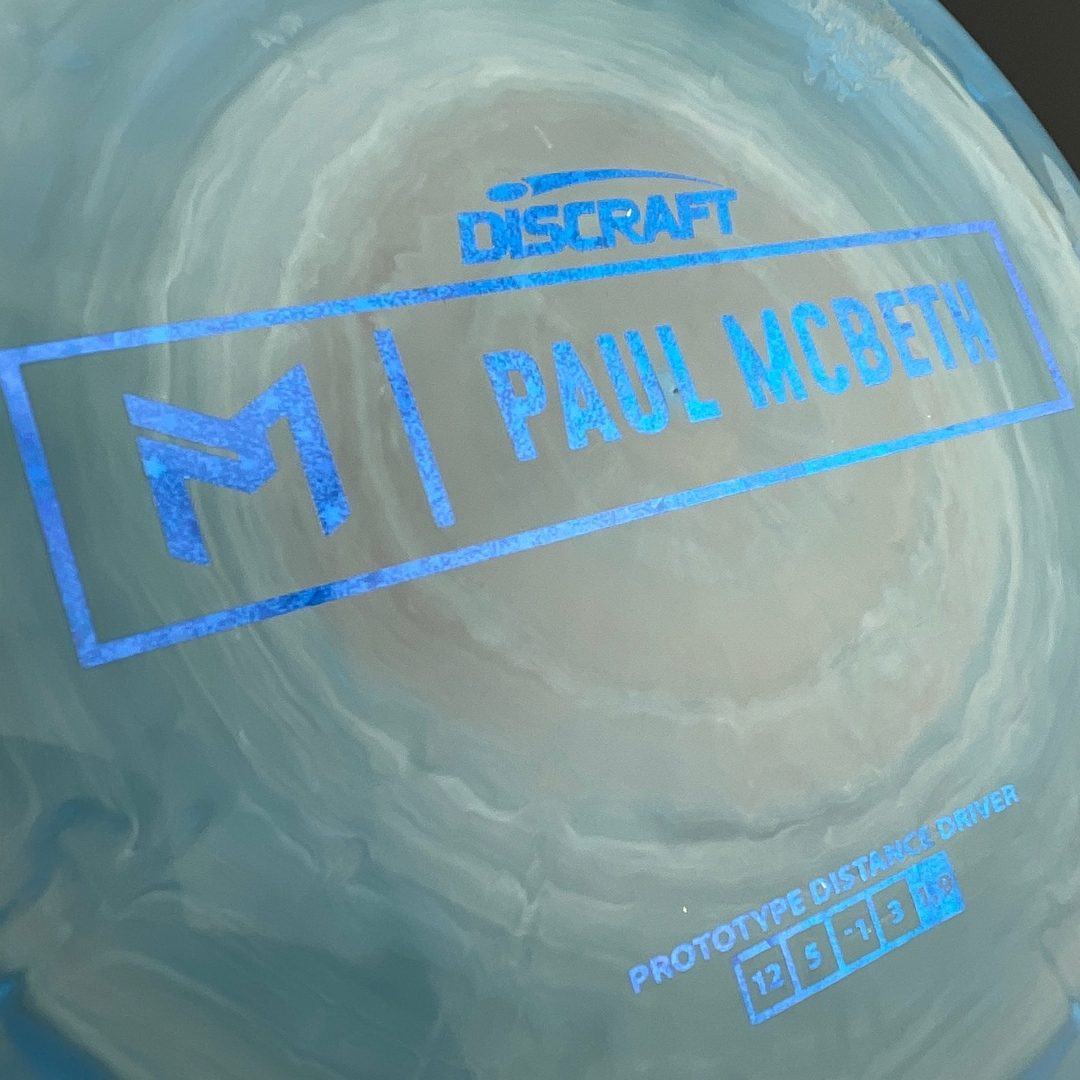 Prototype ESP Zeus / Kong - Paul McBeth Signature Disc - SUPER SWIRLY! Discraft