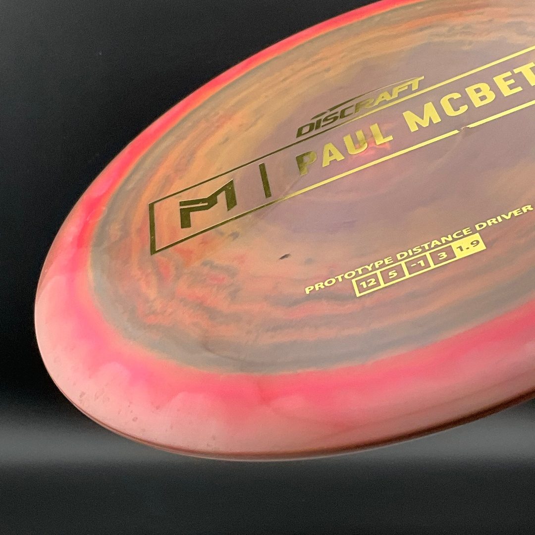 Prototype ESP Zeus / Kong - Paul McBeth Signature Disc - SUPER SWIRLY! Discraft