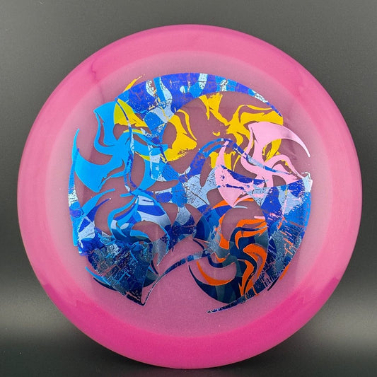 Color Glow C-Line PD - Multi Stamp Tri-Fly Huk Lab *Warehouse Stash* Discmania