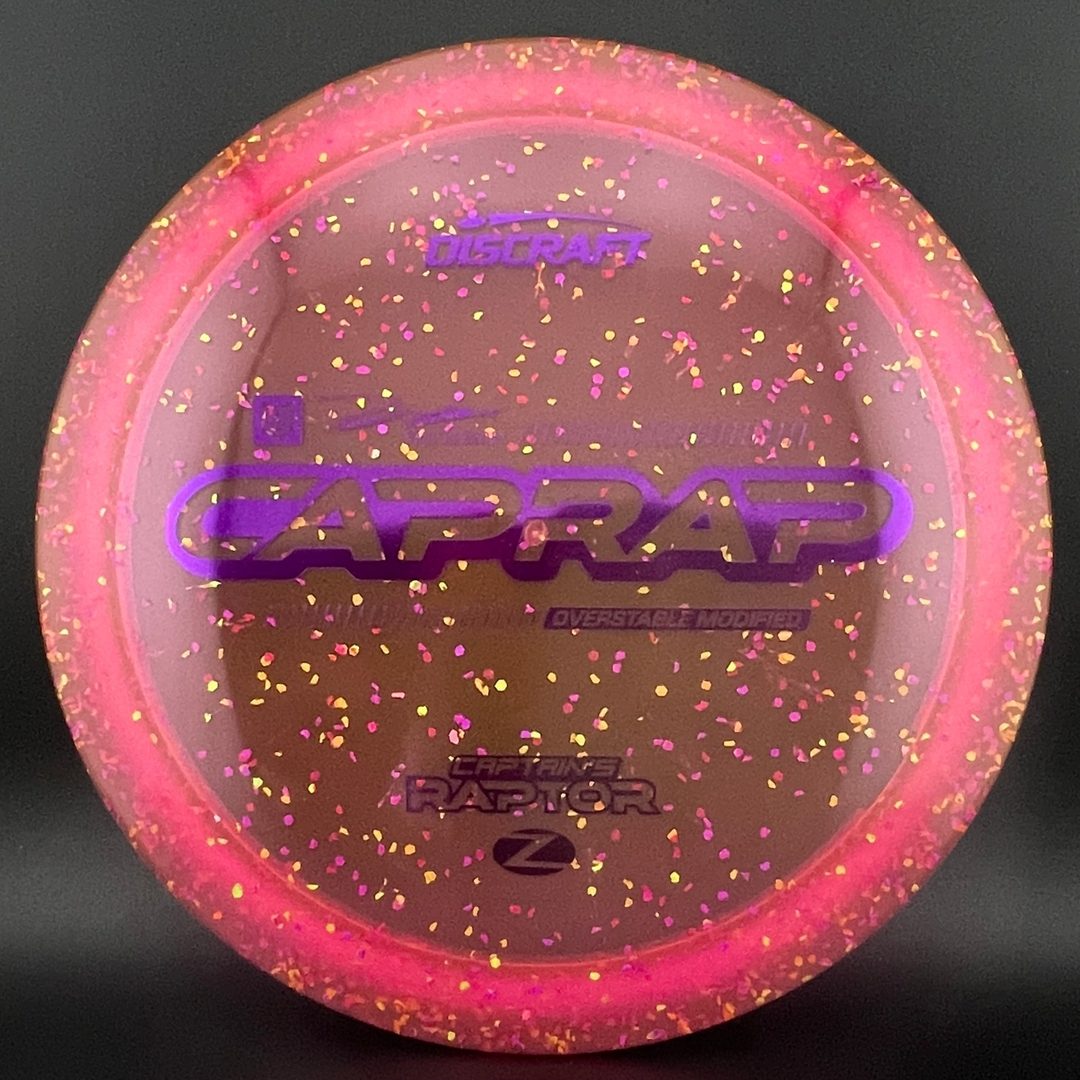 Confetti Z Captain's Raptor - Paul Ulibarri 2026 Discraft