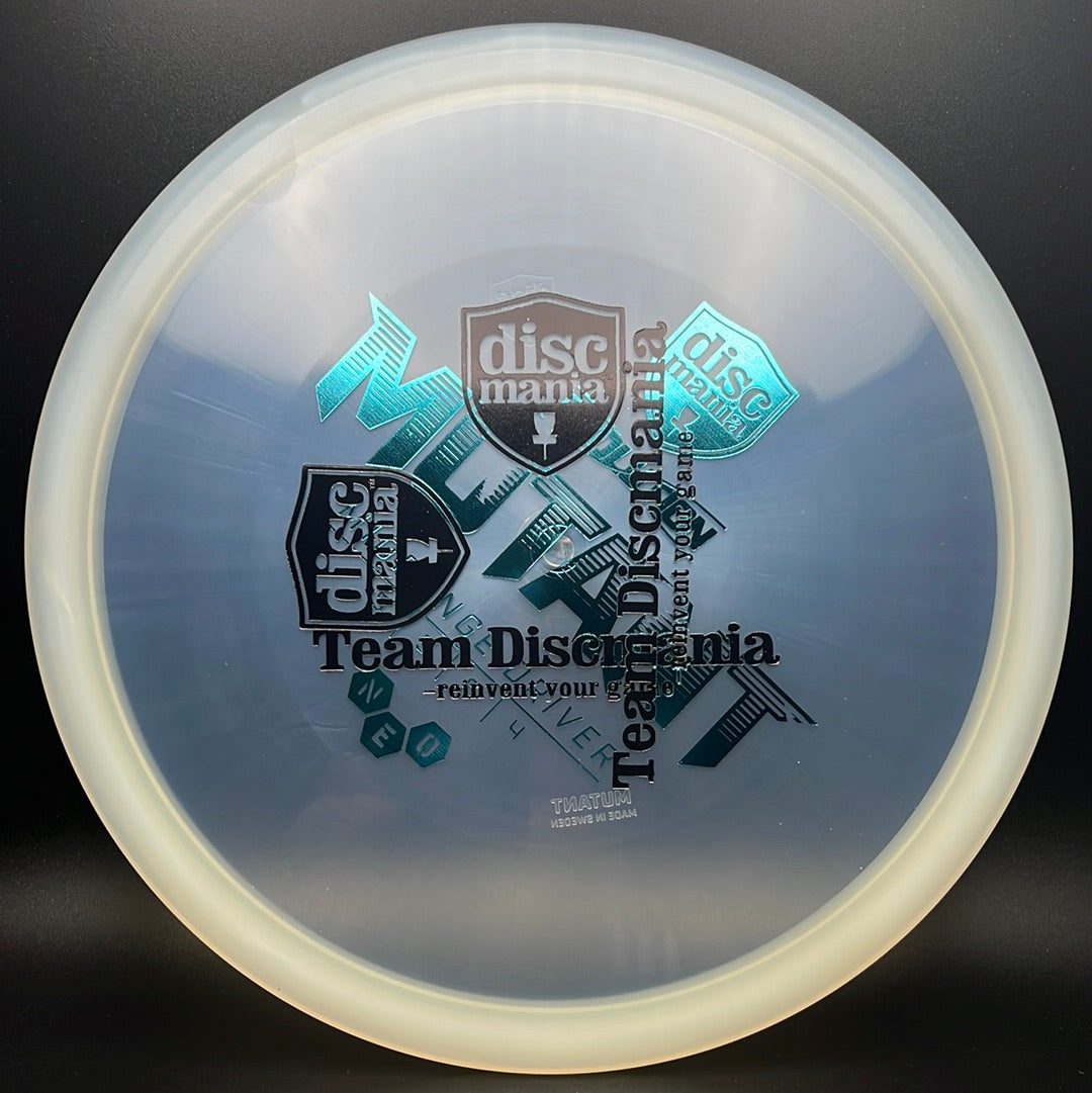 Clear Luster Neo Mutant - Team Discmania Double Stamp Discmania