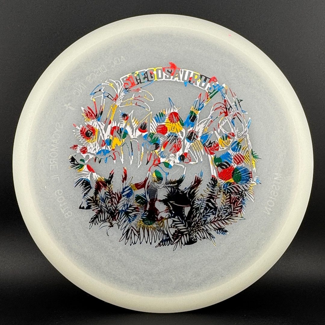 Glow Egg Shell Stegosaurus - Special Edition Dino Discs