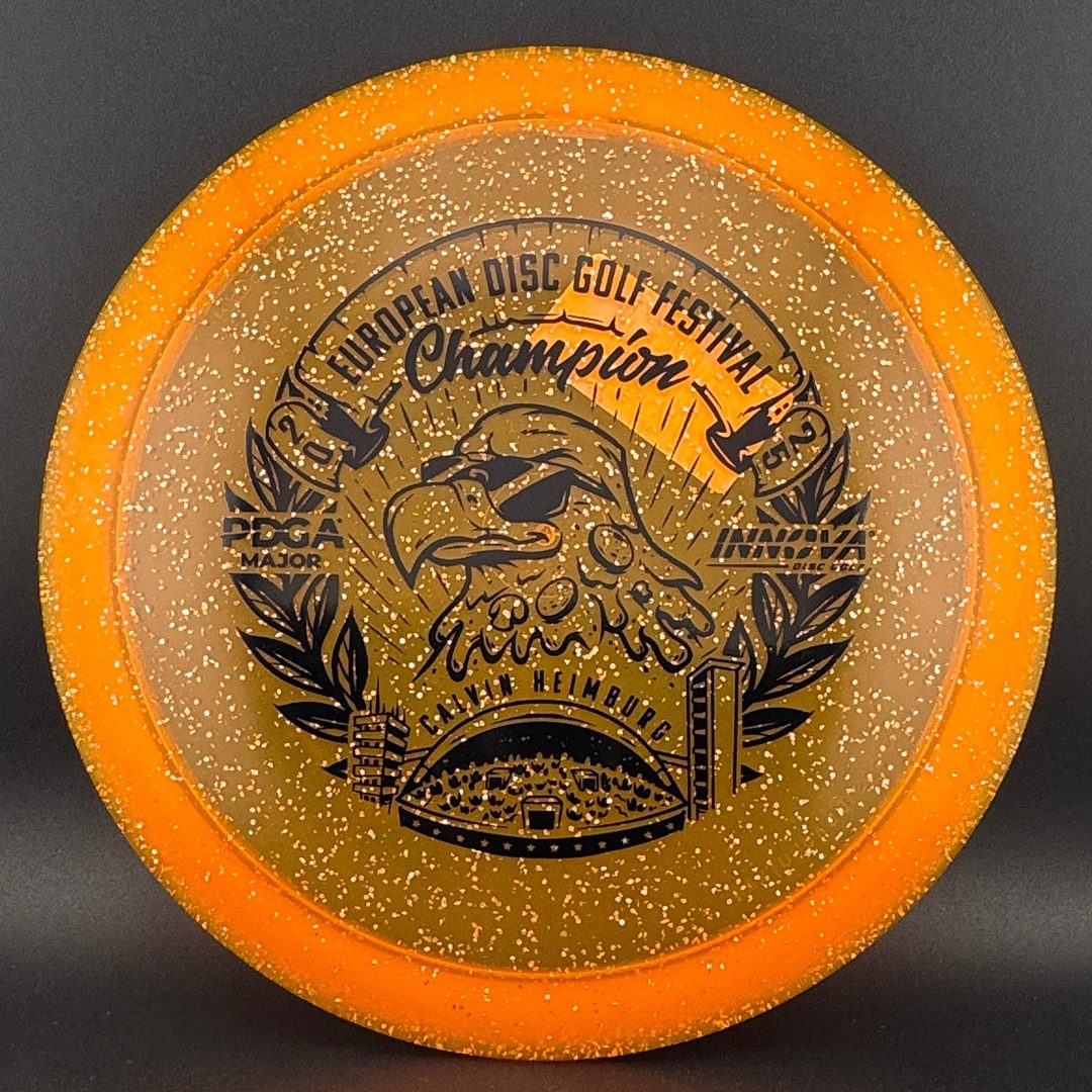 Metal Flake Champion Eagle - Calvin Heimburg 2025 EU Festival Champion Innova
