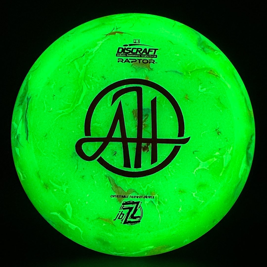Jawbreaker Z Glo Raptor - Adam Hammes Signature Series Discraft