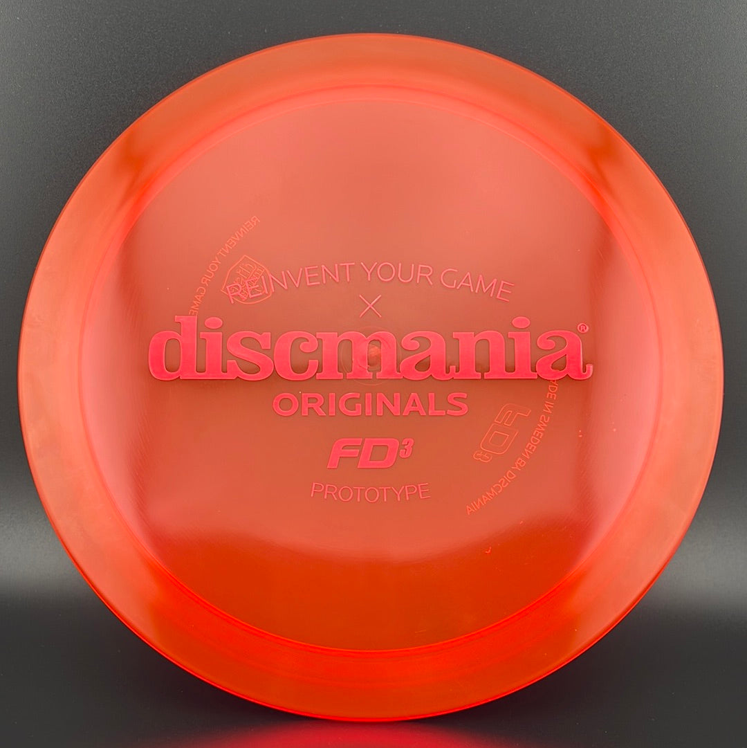 Prototype C-Line FD3 - Limited Bar Stamp Discmania